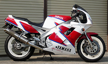 YAMAHA 89-95 FZR1000 3GM 軽量マフラー ZEEX スリップオン 